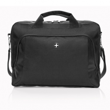 Logo trade promotional giveaway photo of: Deluxe 15” laptop bag