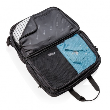 Logo trade corporate gifts picture of: Swiss Peak RFID duffle with suitcase opening