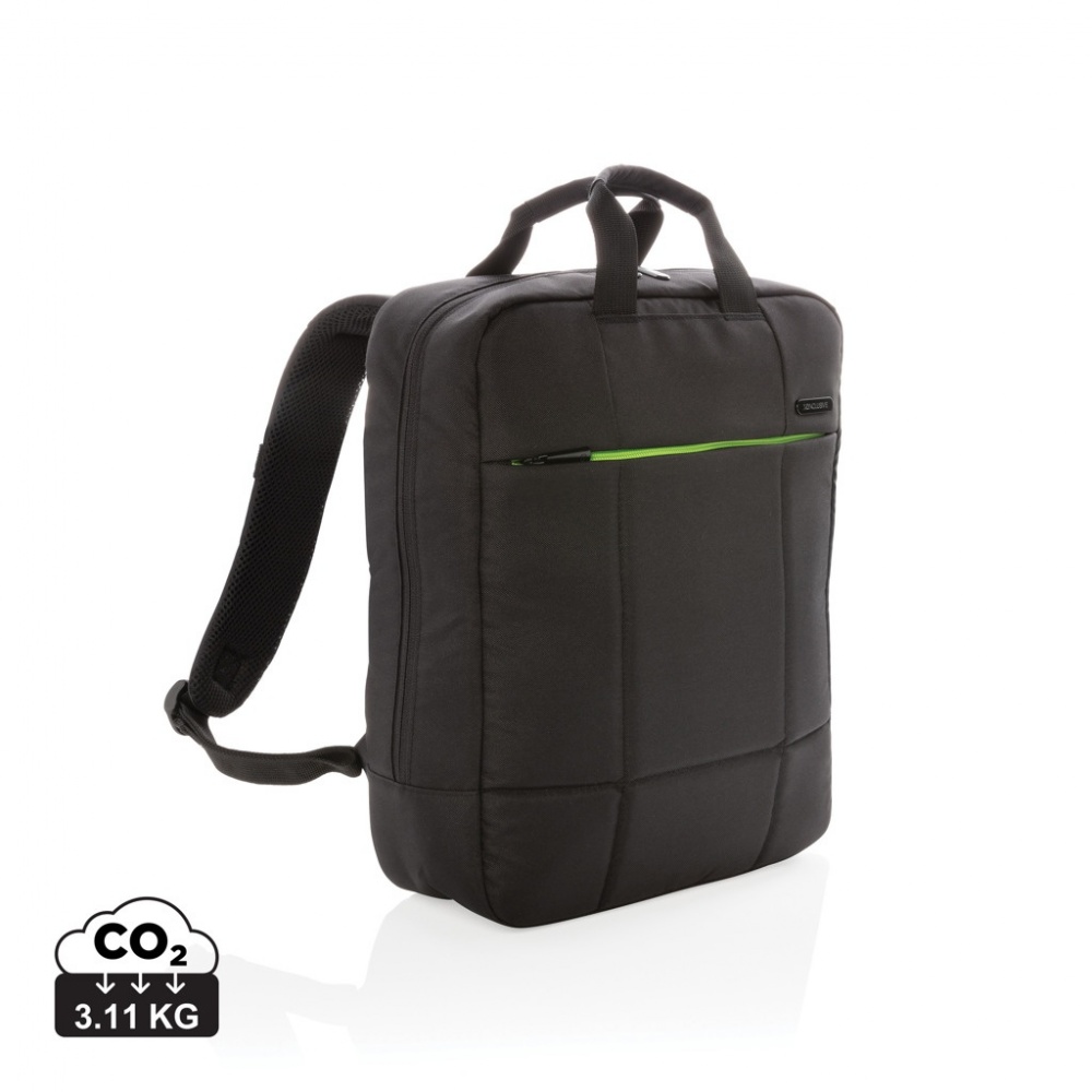 Logo trade promotional gift photo of: Soho business RPET 15.6" laptop backpack PVC free