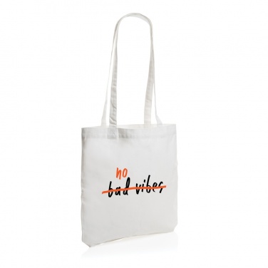 Logo trade promotional merchandise photo of: Impact AWARE™ recycled cotton tote 330 gsm