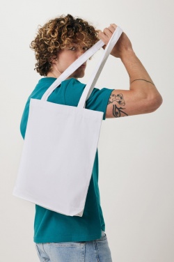 Logo trade business gift photo of: Impact AWARE™ recycled cotton tote 330 gsm