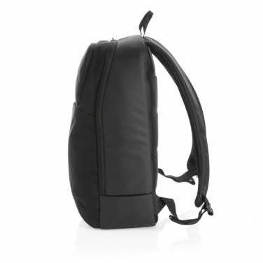 Logo trade promotional giveaways image of: Swiss Peak laptop backpack with UV-C steriliser pocket