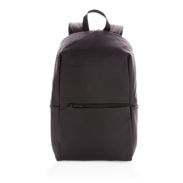 Logotrade advertising product image of: Smooth PU 15.6"laptop backpack