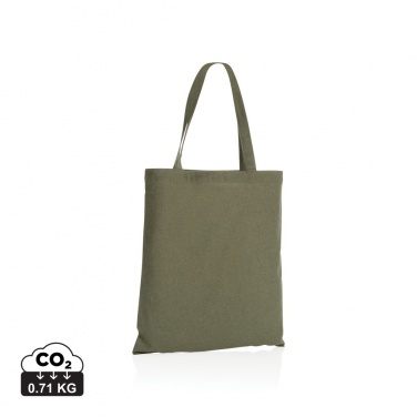 Logo trade corporate gifts image of: Impact AWARE™ Recycled cotton tote 145g