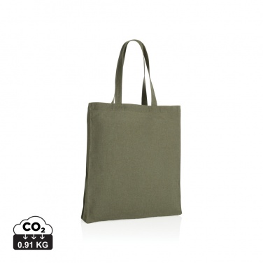 Logo trade promotional gifts picture of: Impact AWARE™ Recycled cotton tote w/bottom 145g