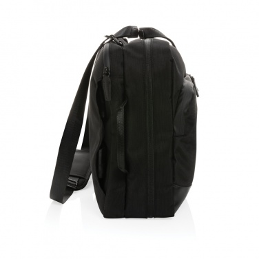 Logo trade corporate gifts picture of: Swiss Peak Aware™ executive 2-in-1 laptop backpack