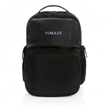 Logotrade promotional item image of: Swiss Peak AWARE™ RPET 15.6 inch commuter backpack