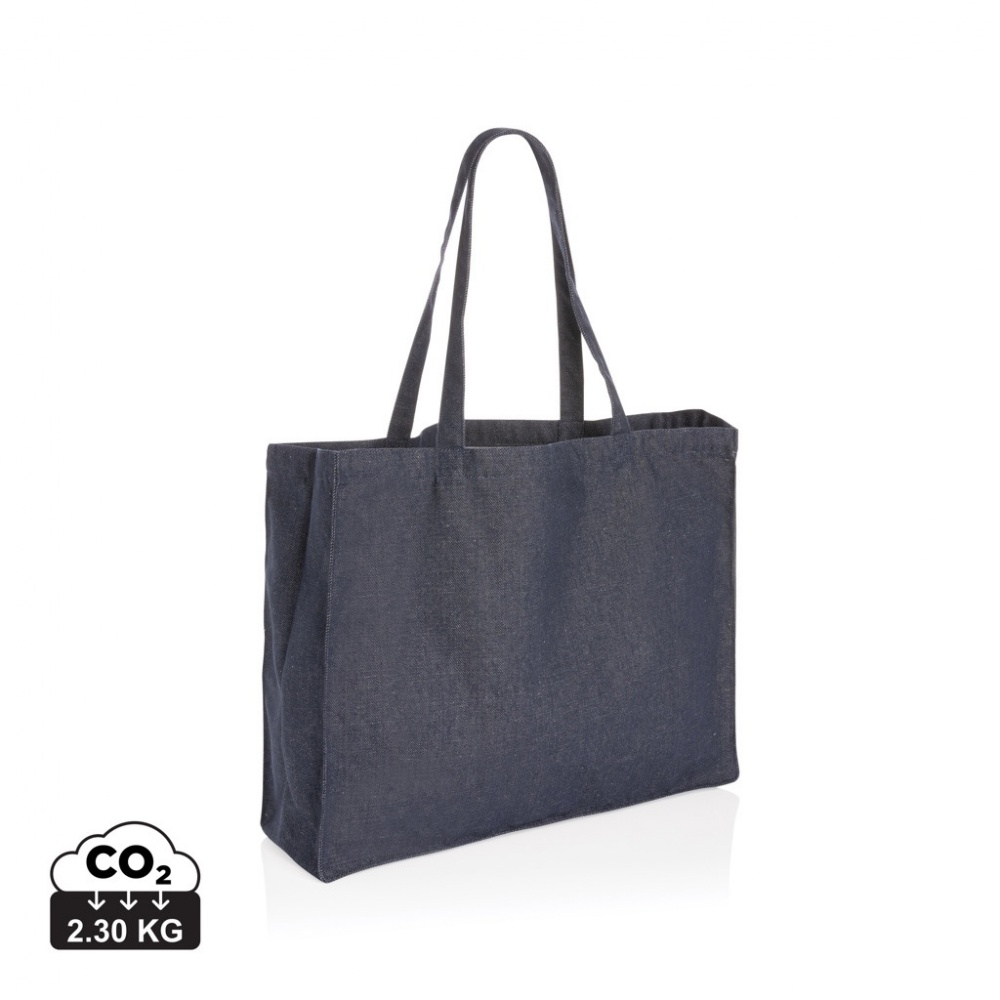 Logotrade corporate gifts photo of: Impact AWARE™ recycled denim shopper