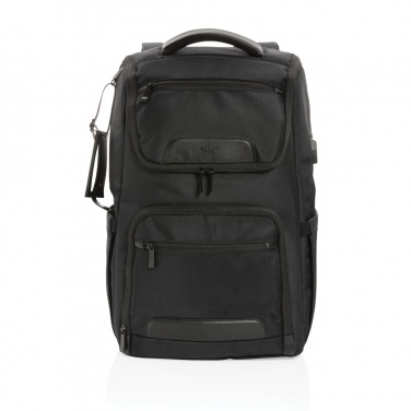 Logotrade promotional giveaway image of: Swiss Peak AWARE™ RPET Voyager 15.6" laptop backpack