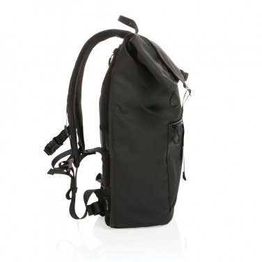 Logo trade promotional products picture of: Impact AWARE™ RPET water resistant 15.6" laptop backpack