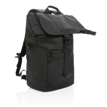 Logo trade promotional items image of: Impact AWARE™ RPET water resistant 15.6" laptop backpack