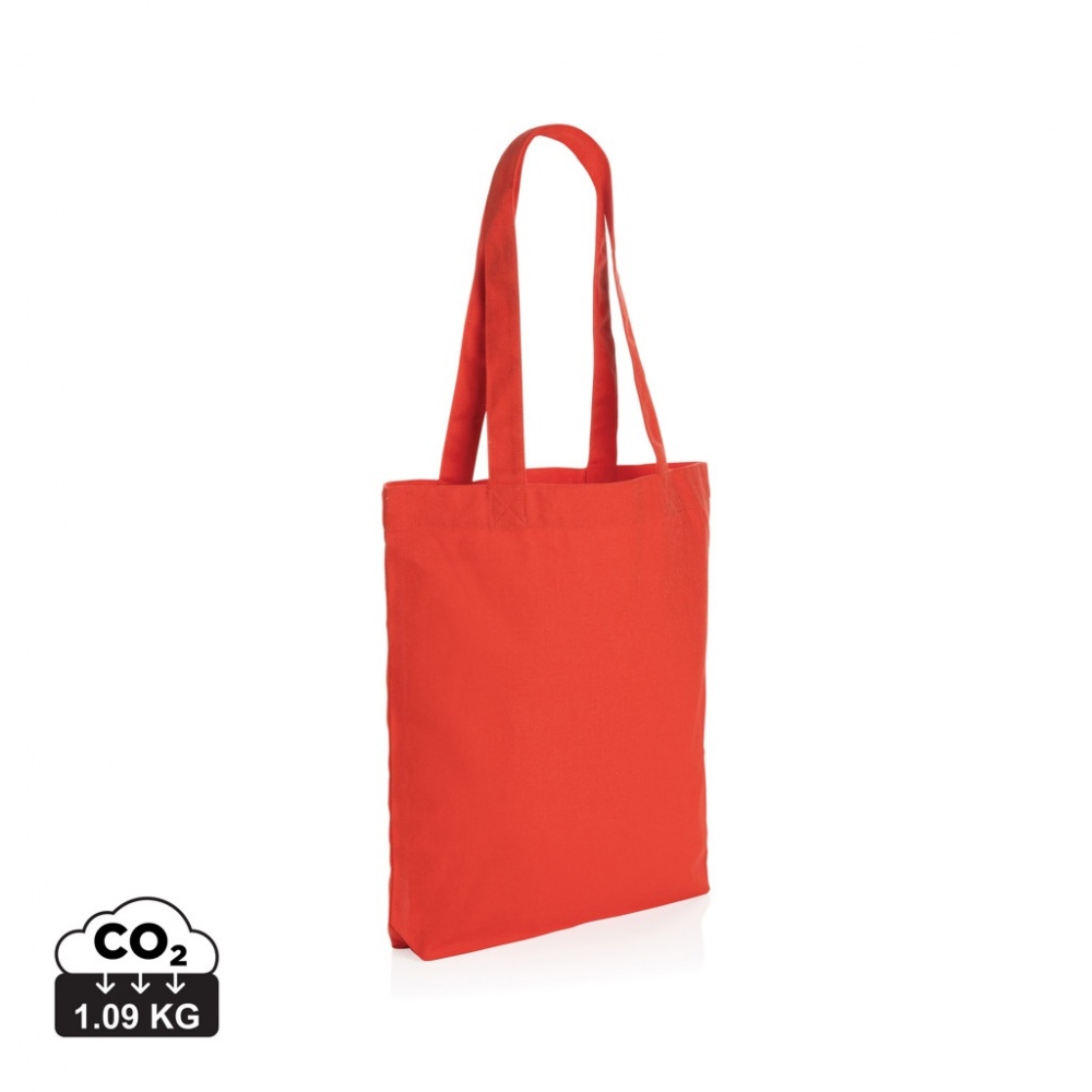 Logo trade corporate gifts image of: Impact Aware™ 285 gsm rcanvas tote bag