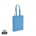 Impact Aware™ 285 gsm rcanvas tote bag, tranquil blue