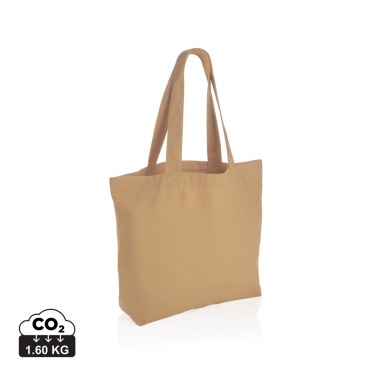 Logotrade promotional items photo of: Impact Aware™ 240 gsm rcanvas shopper w/pocket undyed