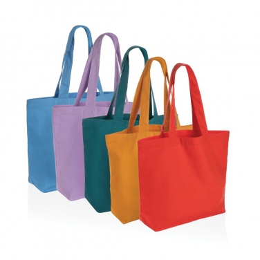 Logotrade business gift image of: Impact Aware™ 240 gsm rcanvas shopper w/pocket