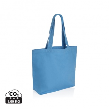 Logo trade promotional gifts picture of: Impact Aware™ 240 gsm rcanvas shopper w/pocket