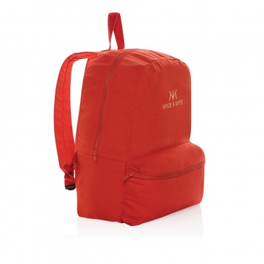 Logo trade business gift photo of: Impact Aware™ 285 gsm rcanvas backpack