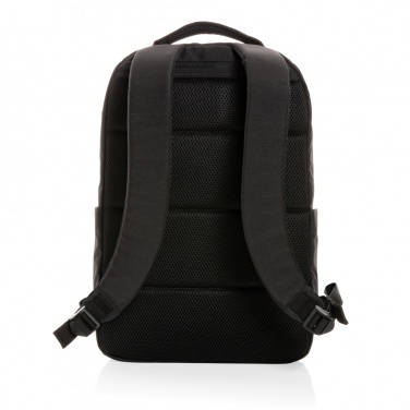 Logo trade corporate gifts picture of: Swiss Peak Brooke AWARE™ RPET daily 15.6" laptop backpack