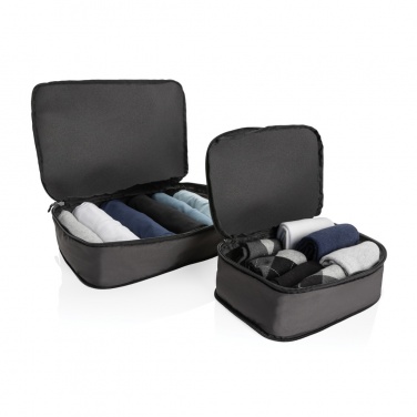 Logotrade promotional gifts photo of: Swiss Peak Ridge AWARE™ RPET compression travel cubes 2pc