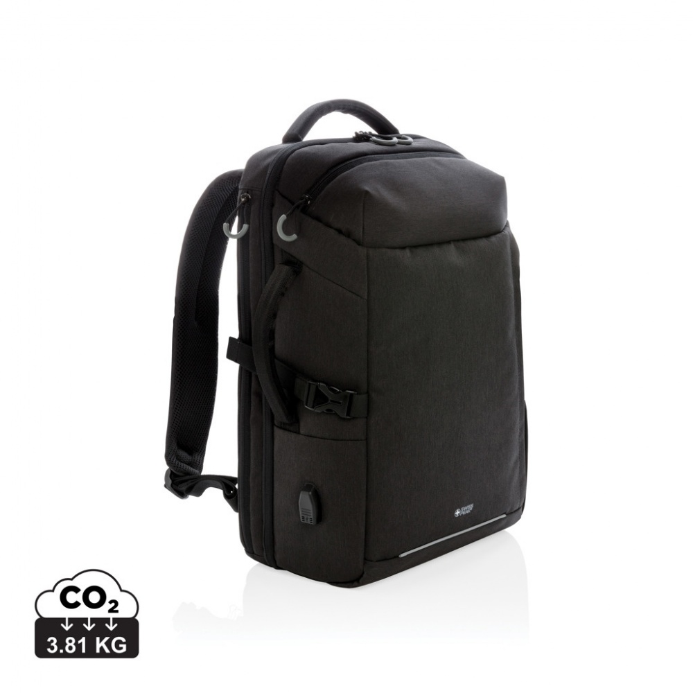 Logo trade promotional products picture of: Swiss Peak AWARE™ XXL weekend travel backpack