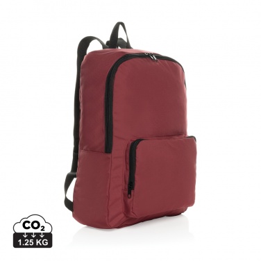 Logotrade promotional item picture of: Dillon AWARE™ RPET foldable classic backpack