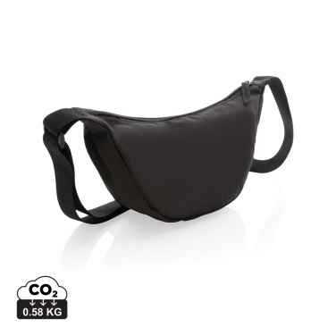 Logotrade promotional item image of: Crescent AWARE™ RPET half moon sling bag