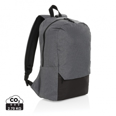 Logotrade promotional giveaway image of: Kazu AWARE™ RPET basic 15.6 inch laptop backpack