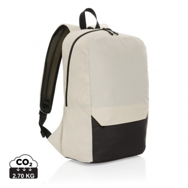 Logo trade promotional merchandise picture of: Kazu AWARE™ RPET basic 15.6 inch laptop backpack