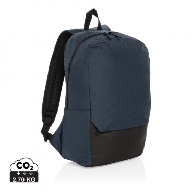 Logotrade promotional gift image of: Kazu AWARE™ RPET basic 15.6 inch laptop backpack