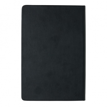 Logo trade advertising product photo of: A5 Deluxe notebook with smart pockets