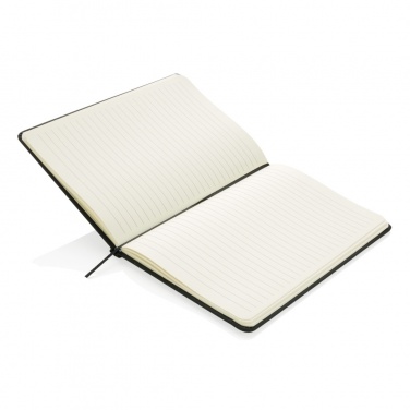 Logo trade promotional merchandise image of: Standard hardcover PU notebook A5