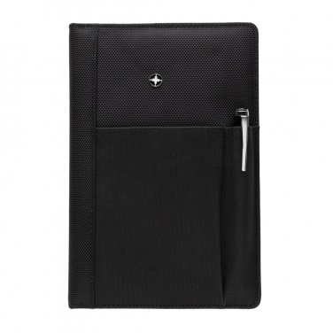 Logo trade business gift photo of: Refillable notebook and pen set