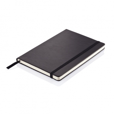 Logotrade advertising product picture of: Deluxe hardcover PU A5 notebook