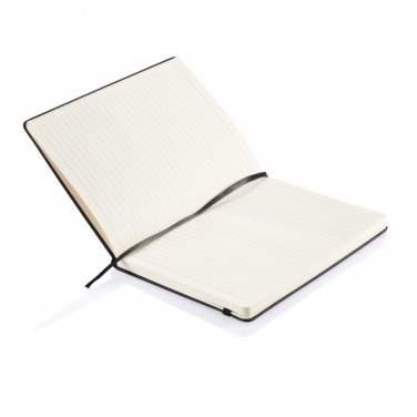 Logotrade promotional giveaways photo of: Deluxe hardcover PU A5 notebook