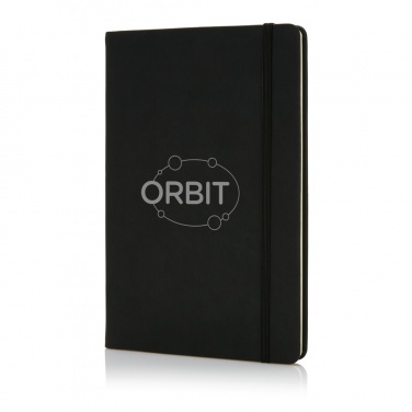 Logo trade promotional product photo of: Deluxe hardcover PU A5 notebook