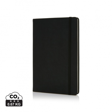 Logotrade promotional giveaway image of: Deluxe hardcover PU A5 notebook