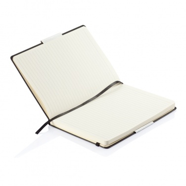 Logo trade advertising product photo of: Deluxe hardcover A5 notebook