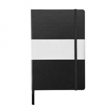 Logo trade promotional merchandise photo of: Deluxe hardcover A5 notebook