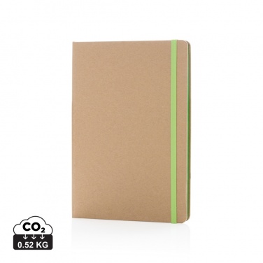 Logotrade promotional giveaways photo of: A5 kraft notebook