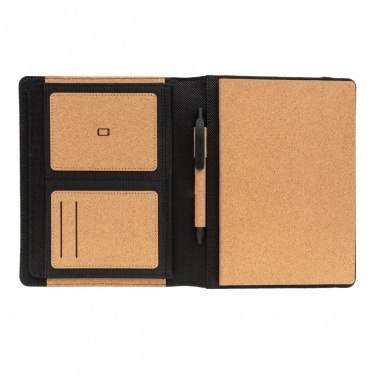 Logotrade promotional merchandise image of: Deluxe cork portfolio A5 with pen