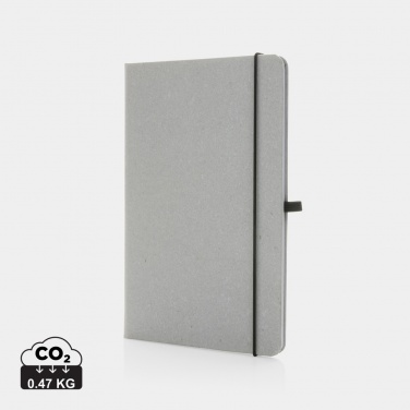 Logotrade promotional item image of: Recycled leather hardcover notebook A5