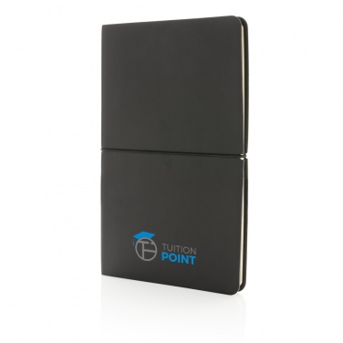 Logotrade corporate gift image of: Modern deluxe softcover A5 notebook