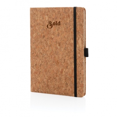 Logotrade business gift image of: Cork hardcover notebook A5