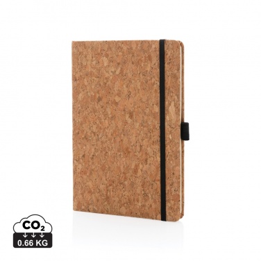 Logotrade promotional item picture of: Cork hardcover notebook A5