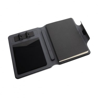 Logo trade promotional items image of: Artic Magnetic 10W wireless charging A5 notebook