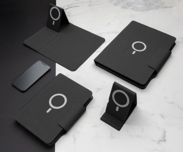 Logotrade promotional giveaway picture of: Artic Magnetic 10W wireless charging A5 notebook