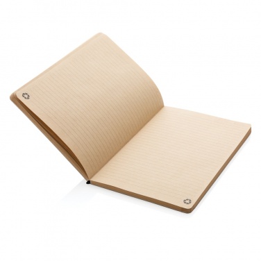 Logotrade business gift image of: A5 cork & kraft notebook