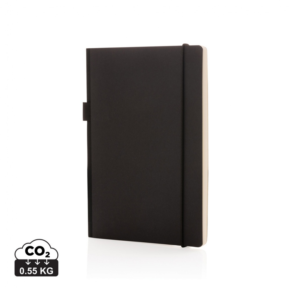 Logotrade advertising product picture of: A5 deluxe kraft hardcover notebook