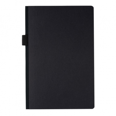 Logo trade corporate gifts picture of: A5 deluxe kraft hardcover notebook