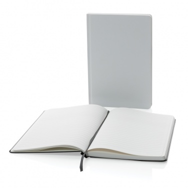 Logotrade promotional product picture of: A5 Impact stone paper hardcover notebook